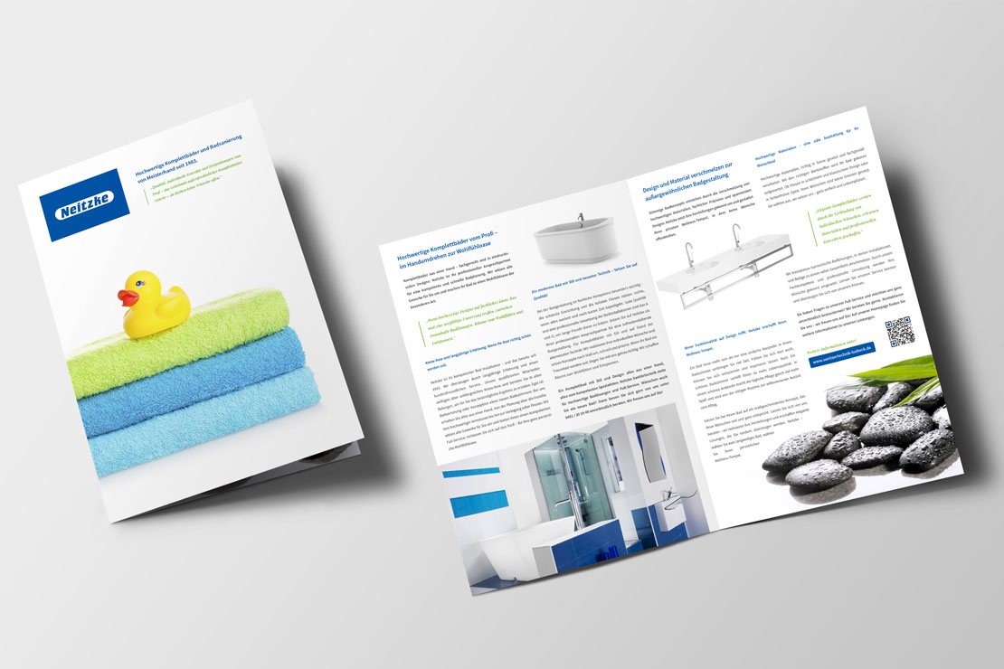Corporate Design Printdesign für Neitzke Sanitärtechnik GmbH