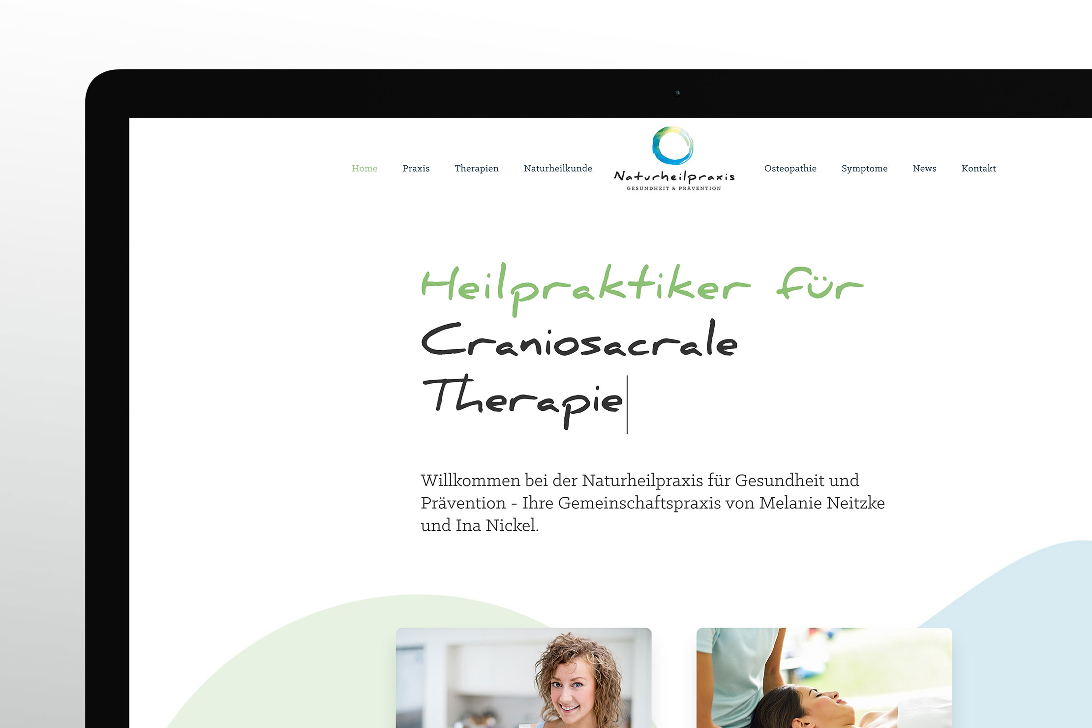 Responsive Webdesign Contao CMS Naturheilpraxis für Naturheilkunde und Osteopathie
